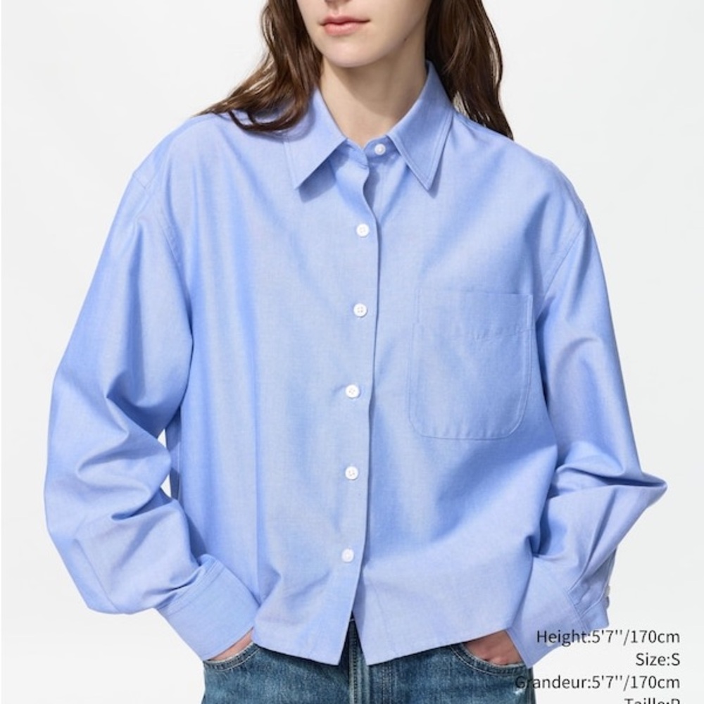Uniqlo x JW Anderson Oxford Boxy Shirt